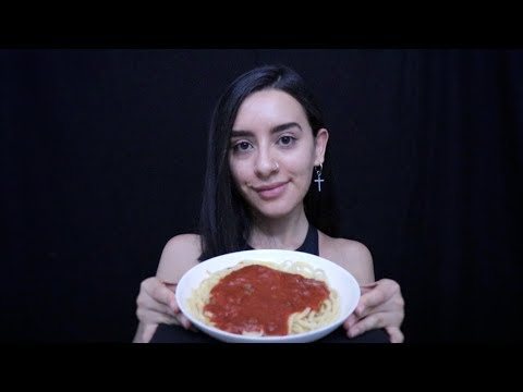 ASMR - COMIENDO PASTA