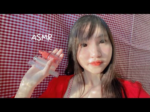 asmr lipstick shop for sleep❤️🍓 ร้านขายลิปสติกสำหรับการนอน { layered sound }