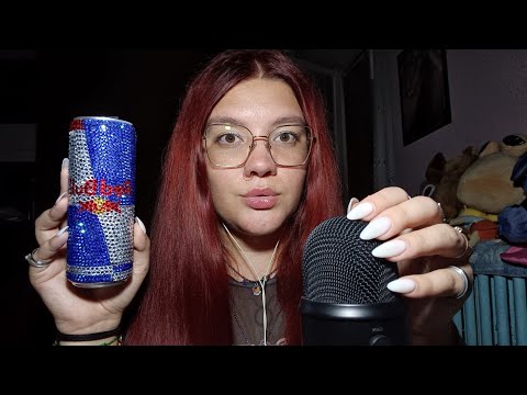 SCRATCHING SOPORIFERO SULLA REDBULL 😴💜 | ASMR ITA 