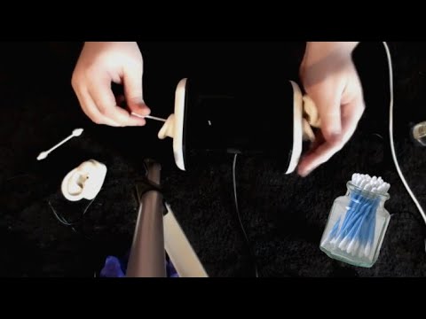 ASMR Ear Attention, Ear Cleaning No Talking, Binaural.
