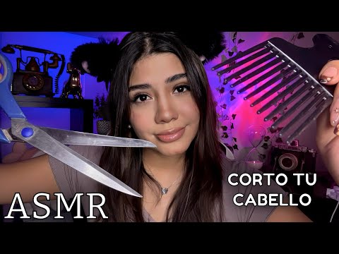 ASMR ESPAÑOL / CORTE DE CABELLO REALISTA e INTENSO ✂️ PELUQUERÍA