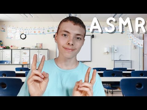 ASMR FR: Roleplay👨‍🏫POV je suis ton nouveau pote de classe👨‍🏫
