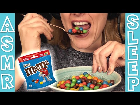 ASMR crispy M&M's eating. Crunchy as hell.