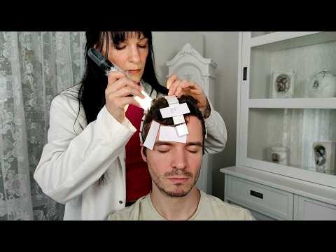 Head Stimulation Therapy Of Muscles & Nerves ASMR