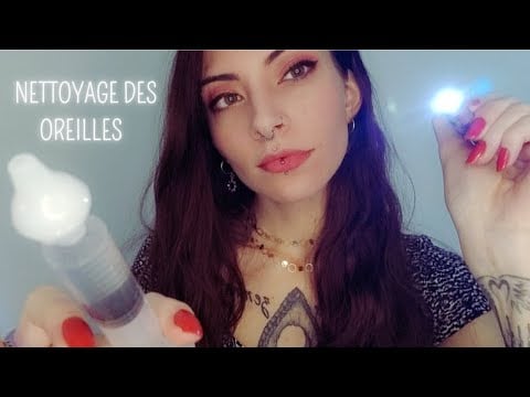 ❤️ASMR FRANÇAIS | ROLEPLAY | NETTOYAGE DES OREILLES | EAR CLEANING | TEST AUDITIF ❤️