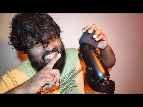 ASMR Mic Scratching And Pumping