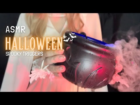 ASMR Halloween🎃Spooky Triggers for sleep🫶(No talking,No mouth sounds)