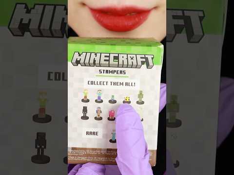 MINECRAFT MYSTERY BOX UNBOXING ASMR