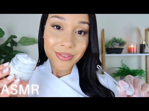 ASMR Esthetician RP🌿Deep Cleanse Facial Treatment☁️ Layered Sounds