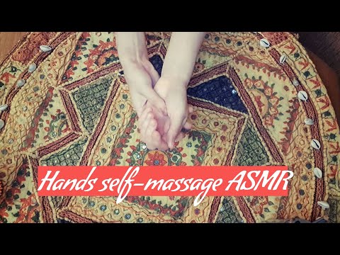 ASMR Hands yoga and self-massage