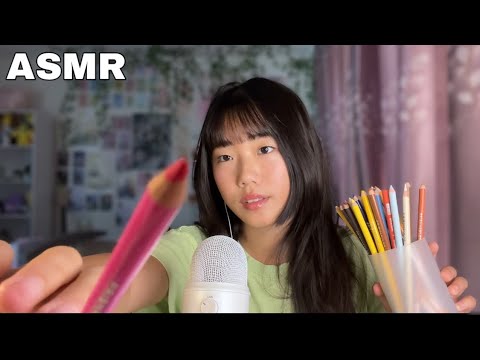 ASMR Drawing On Your Face 🌷🌸🍃✨