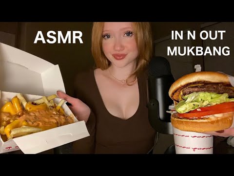 ASMR In N Out MUKBANG