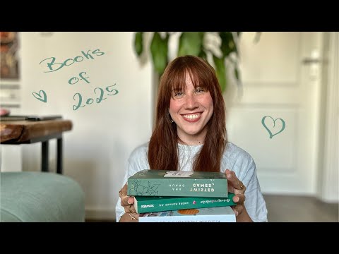 Books of 2025 🥰📚 | Book Tapping & Talking | Maje ASMR