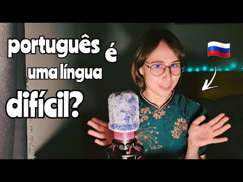 ASMR conversando 🌠 O português é parecido com o russo ou não?