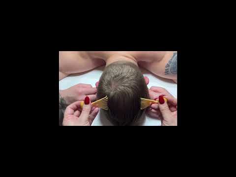 relaxing scalp scratch #asmr #asmrvideo #asmrsounds