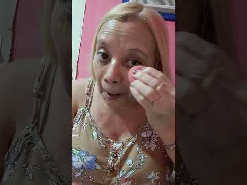 ASMR  Short  Fazendo uma  make  em mim.  para  te relaxar. 😴😴