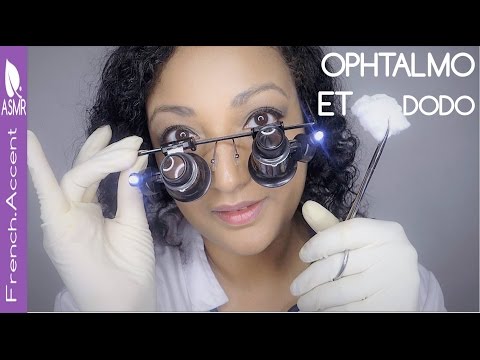 [ASMR français] Examen des yeux Dr Ophtalmologiste ASMR check up des yeux et de la vision
