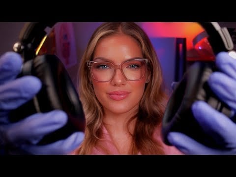 ASMR Hearing Test You Feel With Eyes Closed | Ear to Ear Whispers & Inaudible Binaural Medical Care