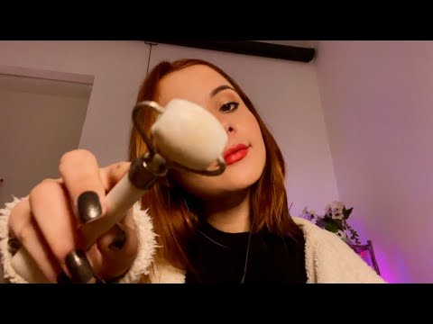 ASMR- TOQUES E MASSAGENS SUAVES NO SEU ROSTINHO