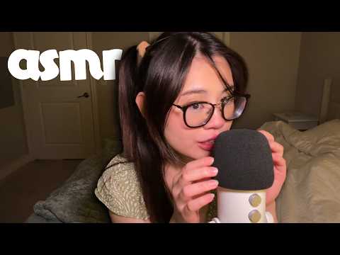 ASMR Mic Scratching and Visual Triggers | Quick Life Update ~