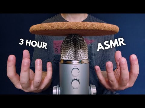 ASMR 3 Hours of Intense Layered, Tapping & Hand Sounds (Fast & Aggressive) no talking