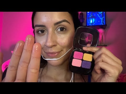Asmr: maquiagem molhada! 