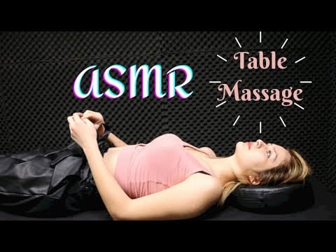 [ASMR] FEMALE; FACE, BELLY & FOOT MASSAGE IN TABLE FROM ECE & OBEN (SPECIAL FOR 100K)