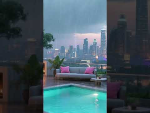 “Sounds of Rain Storms for Sleeping” # shorts