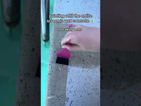 painting until your entire screen is wet #asmr #fyp #relax #anticipatoryasmr