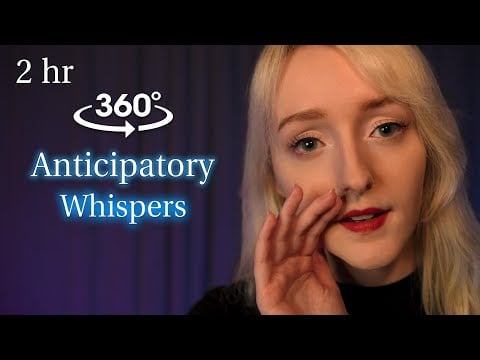 ASMR 2 Hours Anticipatory Tingles 💫 All Around You | Eyes Closed Whispers