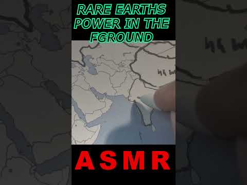 Tracing Countries with the Most Rare Earths Reserves |#asmrfacts #asmrtracing #rareearth