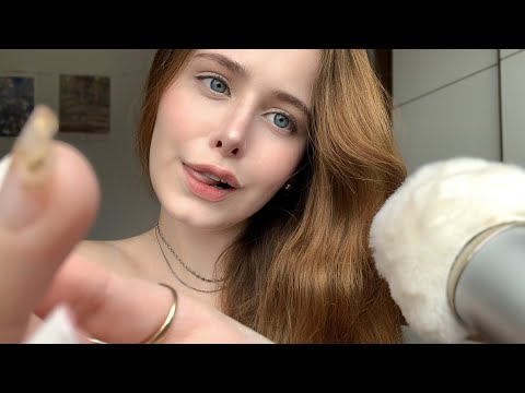 ASMR ~ negative energy plucking // hand sounds & mouth sounds ˚˖𓍢ִ໋🦢˚