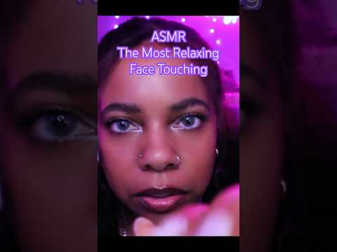 ASMR ✨ The Most RELAXING Face Touching #asmr #asmrfacetouching #visualtingle