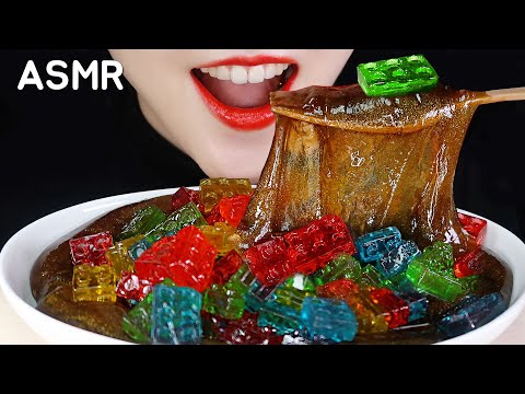 EDIBLE SLIME MUKBANG ASMR COKE SLIME ASMR SLIME JELLY ASMR 🥤
