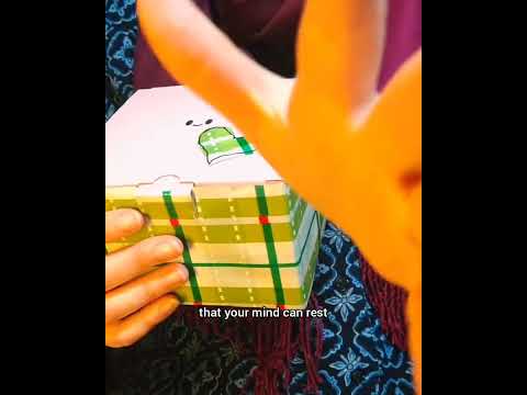 Box of Your Worries #asmrlikeasandbox #relax #triggersforsleep #worryremoval