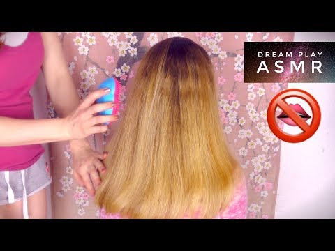 ★ASMR [no talking]★ 3k SPECIAL Relaxing Hair Brushing, Hairplay & Neck Massage | Dream Play ASMR