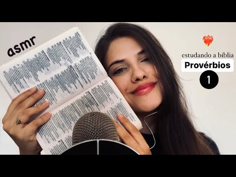 ASMR Provérbios 1 | Estudo bíblico, sussurros e voz suave