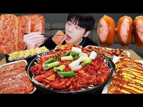 MUKBANG | 직접 만든 집밥! 불고기 & 계란말이, 스팸, 두부, 김치 먹방 | RECIPE TOFU FIRE NOODLES, EGG ROLL EATING