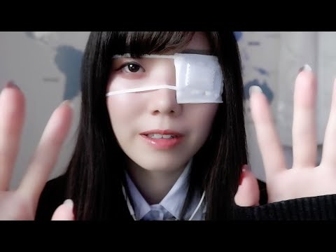 [ASMR]目の病気について💉ハンドムーブメントしながら囁き雑談 Handmovement & Whisper