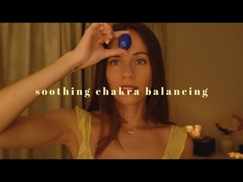ASMR chakra balancing reiki for deep sleep (removing negative energy from your aura)