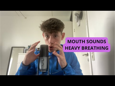 ASMR Mouth Sounds + Heavy Breathing (100% sensitivity)