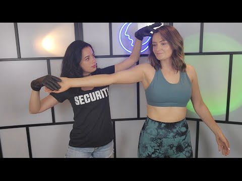ASMR Female TSA Pat Down & Bag Check - Soft Spoken Roleplay for *DEEP SLEEP* @LunaLux ASMR