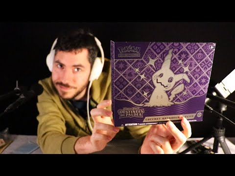 ASMR Pokemon ETB Destinées de Paldea