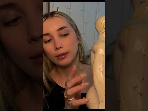 Anticipatory tapping part 4? Acupuncture doll no touching!! #asmr #acupuncturedoll #anticipatory