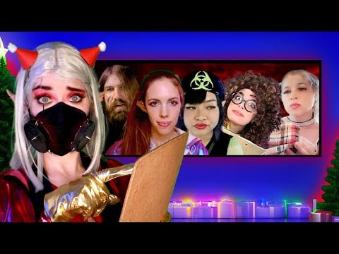 ASMR Collab 🛠️ Cyberpunk Christmas 🤖 Building + Fixing You Toy Repair 🎅🧝🎁🎄Cinematic w Rapunzel +