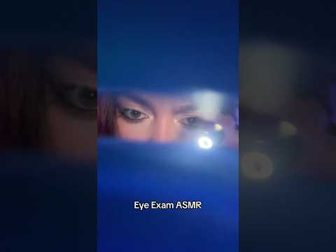 Eye exam before bed 💤