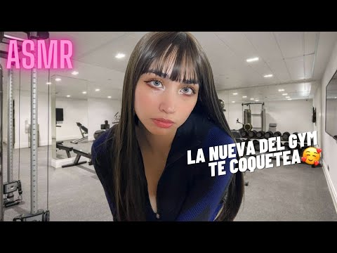 ASMR| La nueva del GYM te coquetea 💕🥰 (Roleplay)