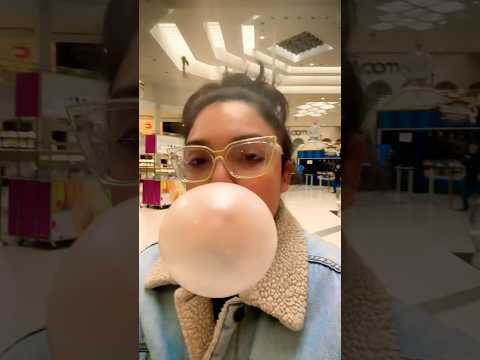 BUBBLE GUM ASMR | blowing bubble gum popping sounds #bubblegum #asmr