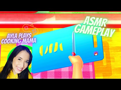 ASMR ~ Cooking Mama AsmrGaming |  Mouth sounds Clicky asmr whisper