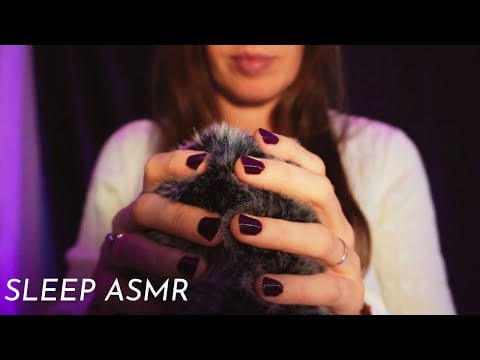 Tingly ASMR Sleep Session | Mic Brushing, Scratchy & Crinkly Sounds With Slow Ear-to-Ear Triggers